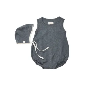 Bubble Romper & Bonnet Set
