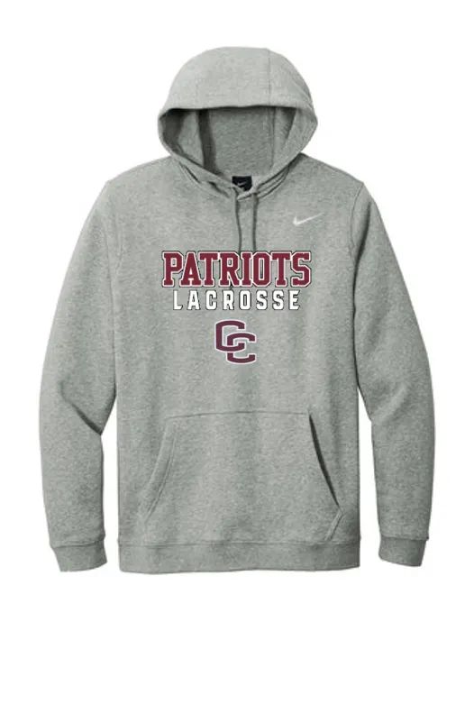 CC Girls Club Fleece Hoody Grey