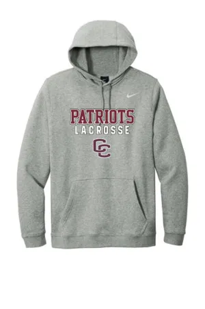 CC Girls Club Fleece Hoody Grey