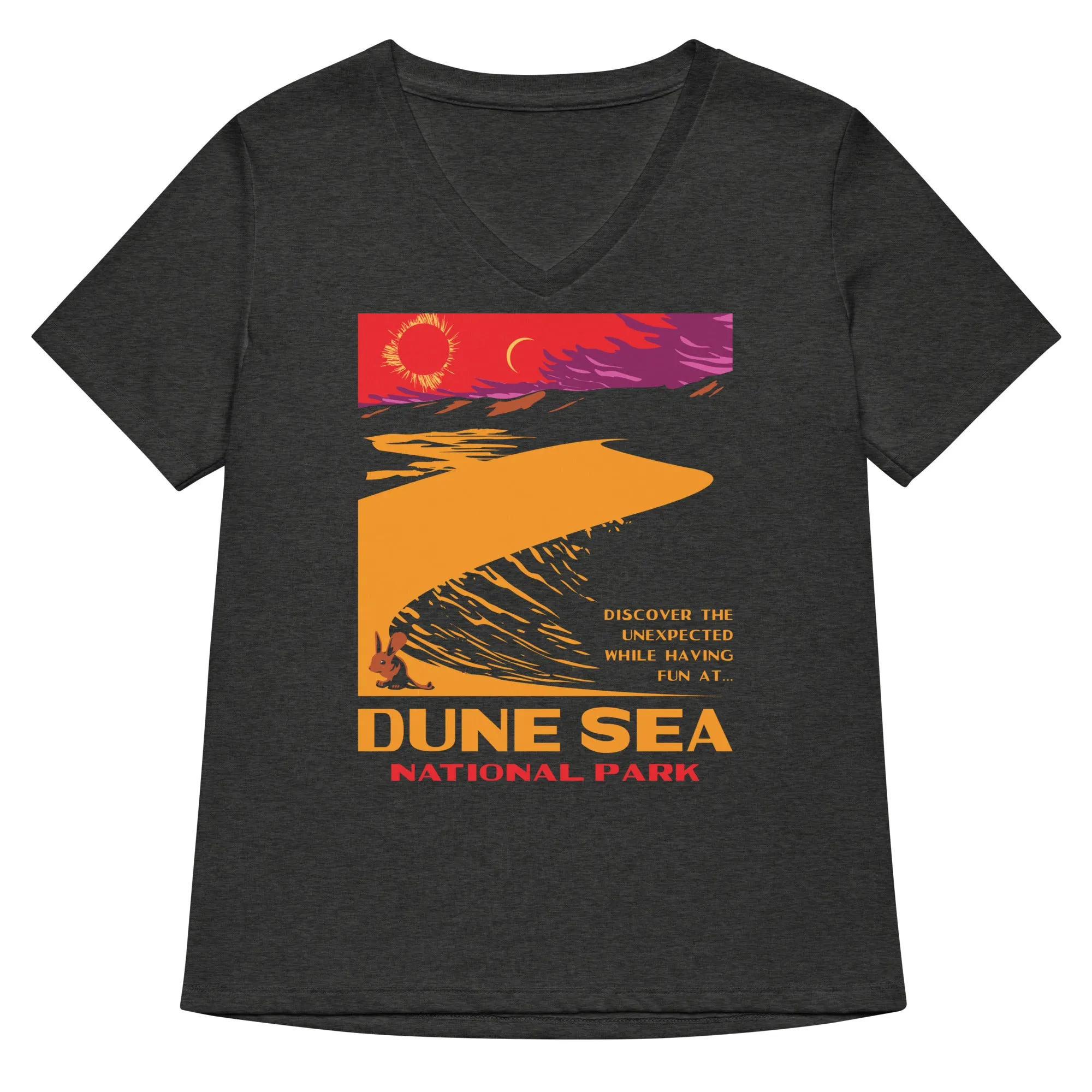 Dune Sea National Park Women's V-Neck Tee
