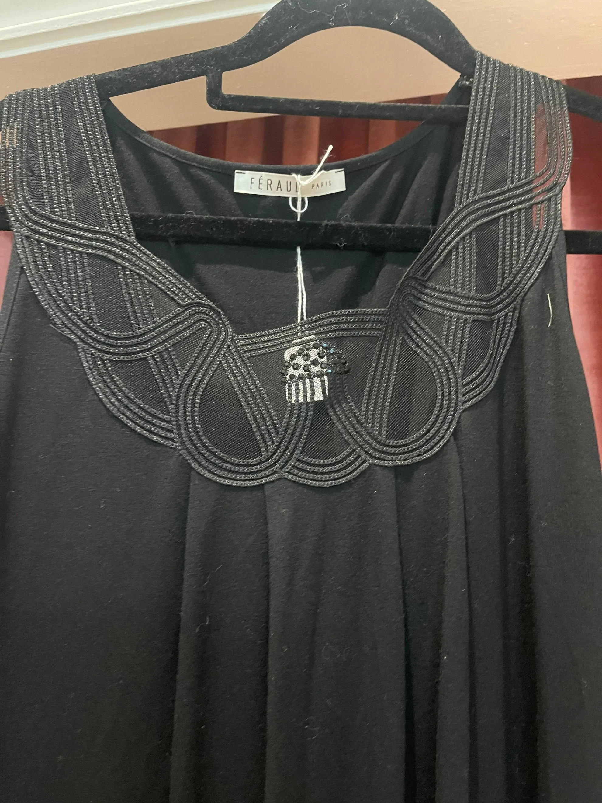 Feraud Long Black Dress