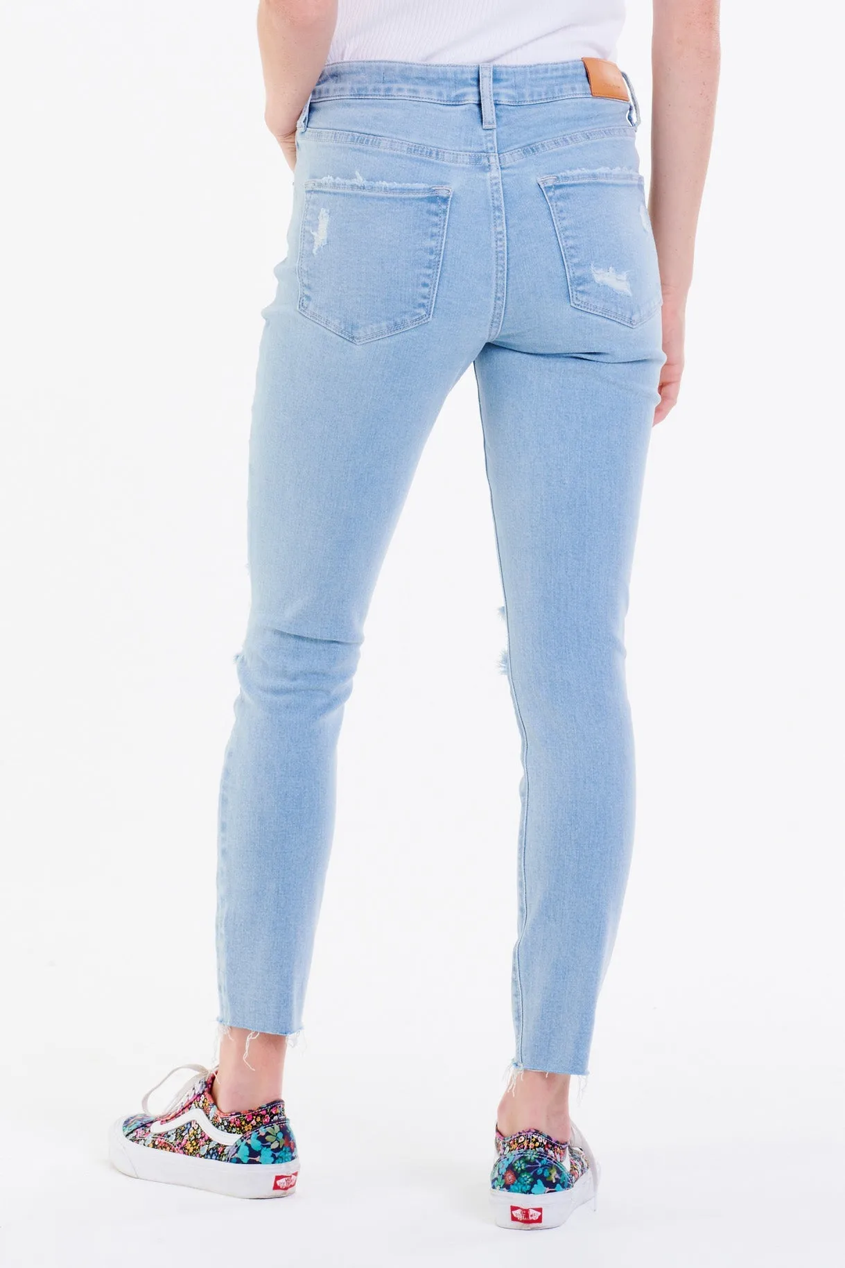 GISELE HIGH RISE ANKLE SKINNY JEANS JOLIET