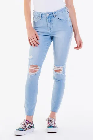 GISELE HIGH RISE ANKLE SKINNY JEANS JOLIET