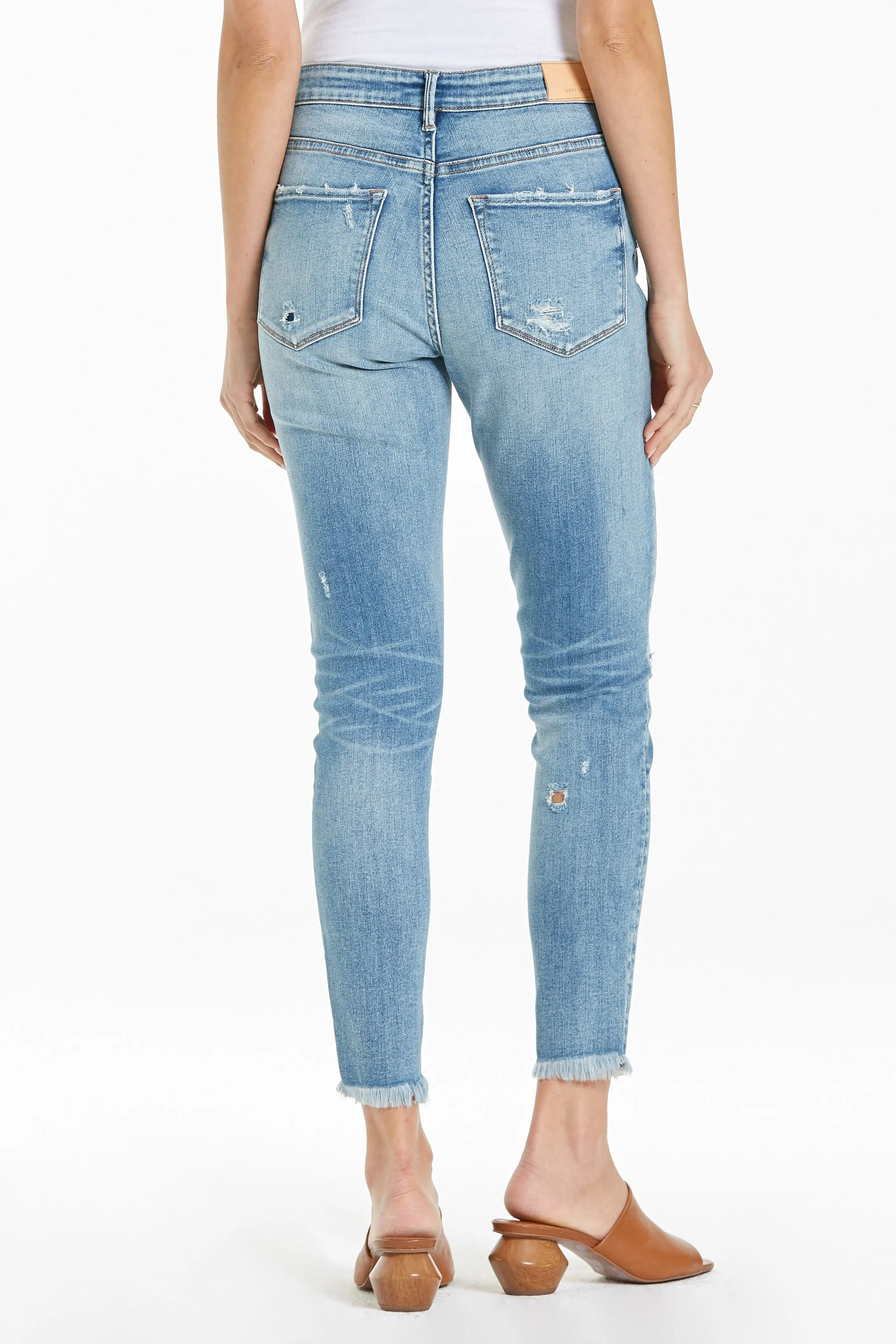 GISELE HIGH RISE ANKLE SKINNY JEANS WATERFRONT