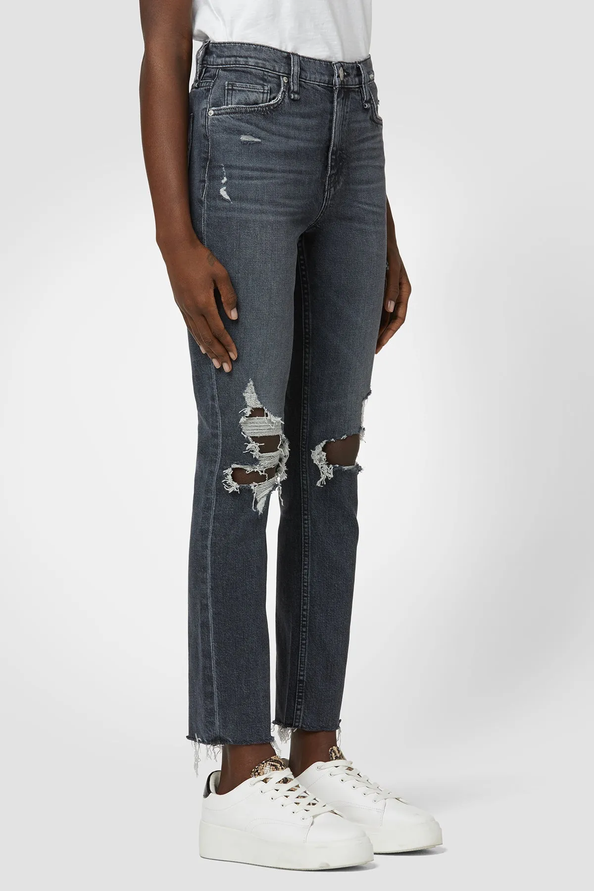 Holly High Rise Straight Jean - Cosmic Echoes