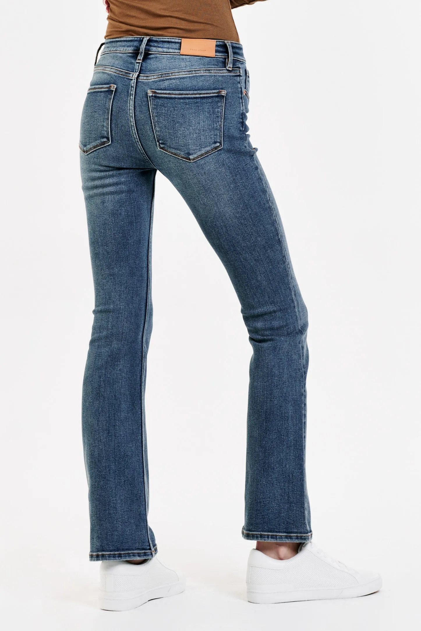 JAXTYN HIGH RISE BOOTCUT JEANS SILVERDALE