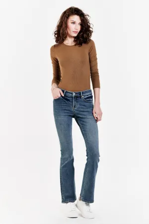 JAXTYN HIGH RISE BOOTCUT JEANS SILVERDALE