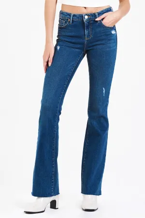 JAXTYN HIGH RISE BOOTCUT JEANS ST. TROPEZ