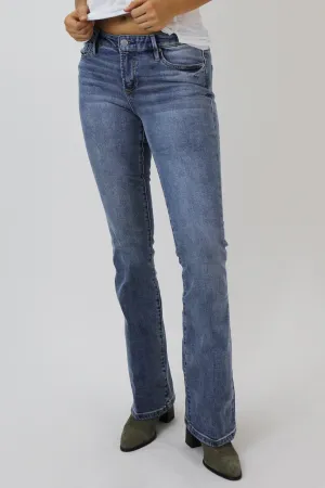 JAXTYN HIGH RISE BOOTCUT JEANS WAIKIKI