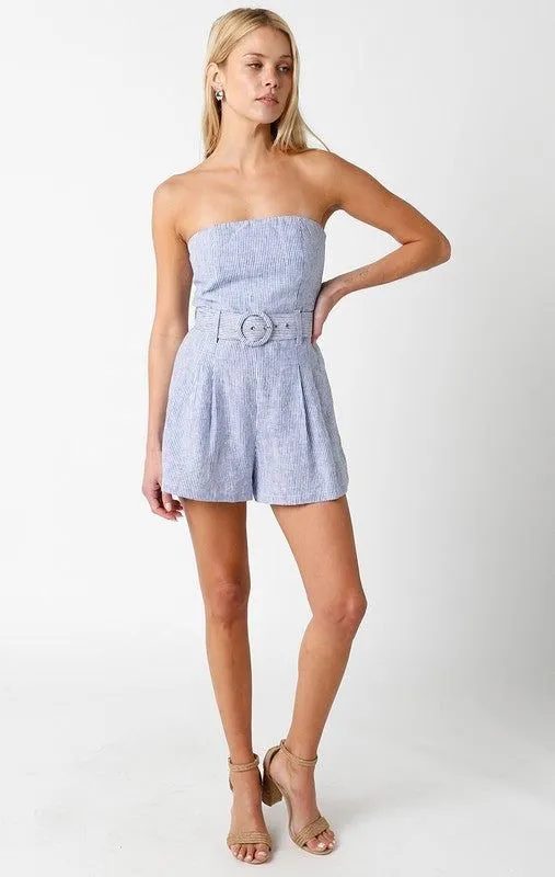 Jayleen Linen Romper