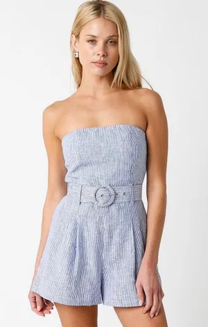 Jayleen Linen Romper