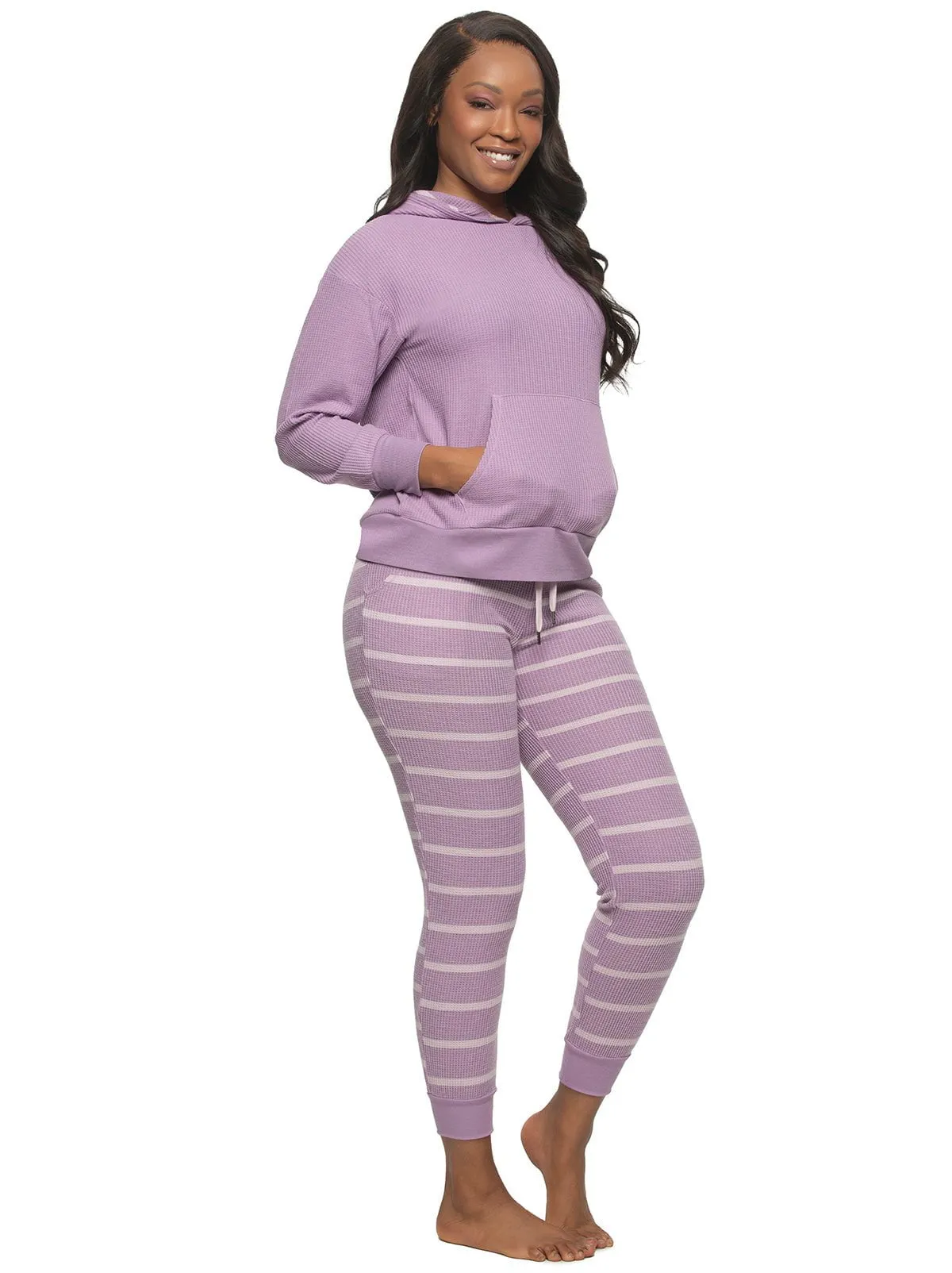 Jolie 2-Piece Hoodie & Jogger Lounge Set