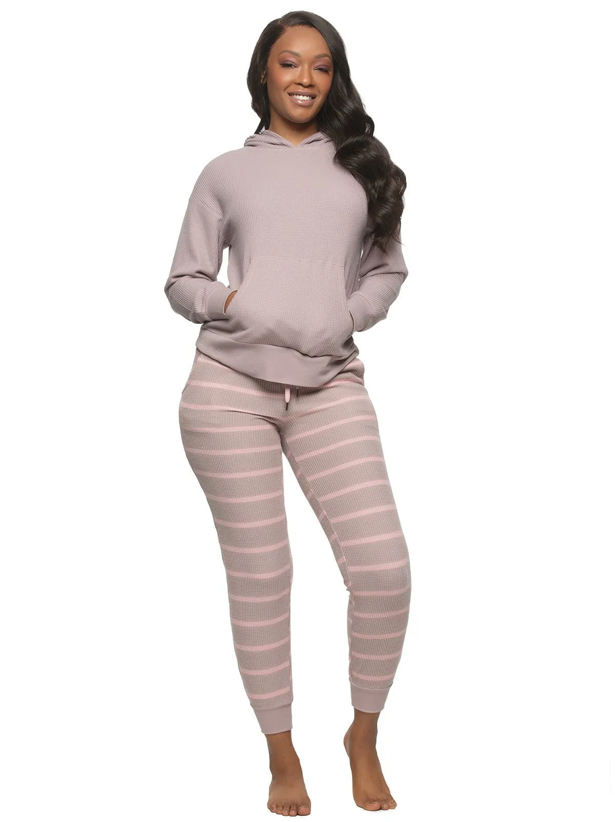 Jolie 2-Piece Hoodie & Jogger Lounge Set
