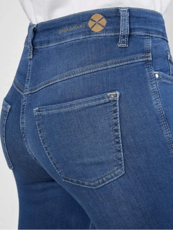 Mac Dream 5401 Jeans Straight Leg D569 0355L Mid Blue Authentic