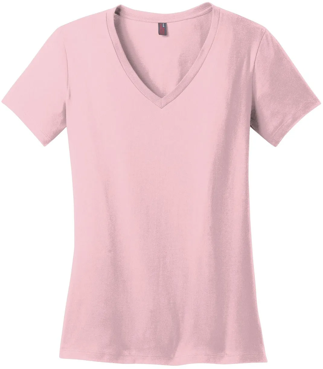 OUTLET-District Ladies Perfect Weight V-Neck Tee
