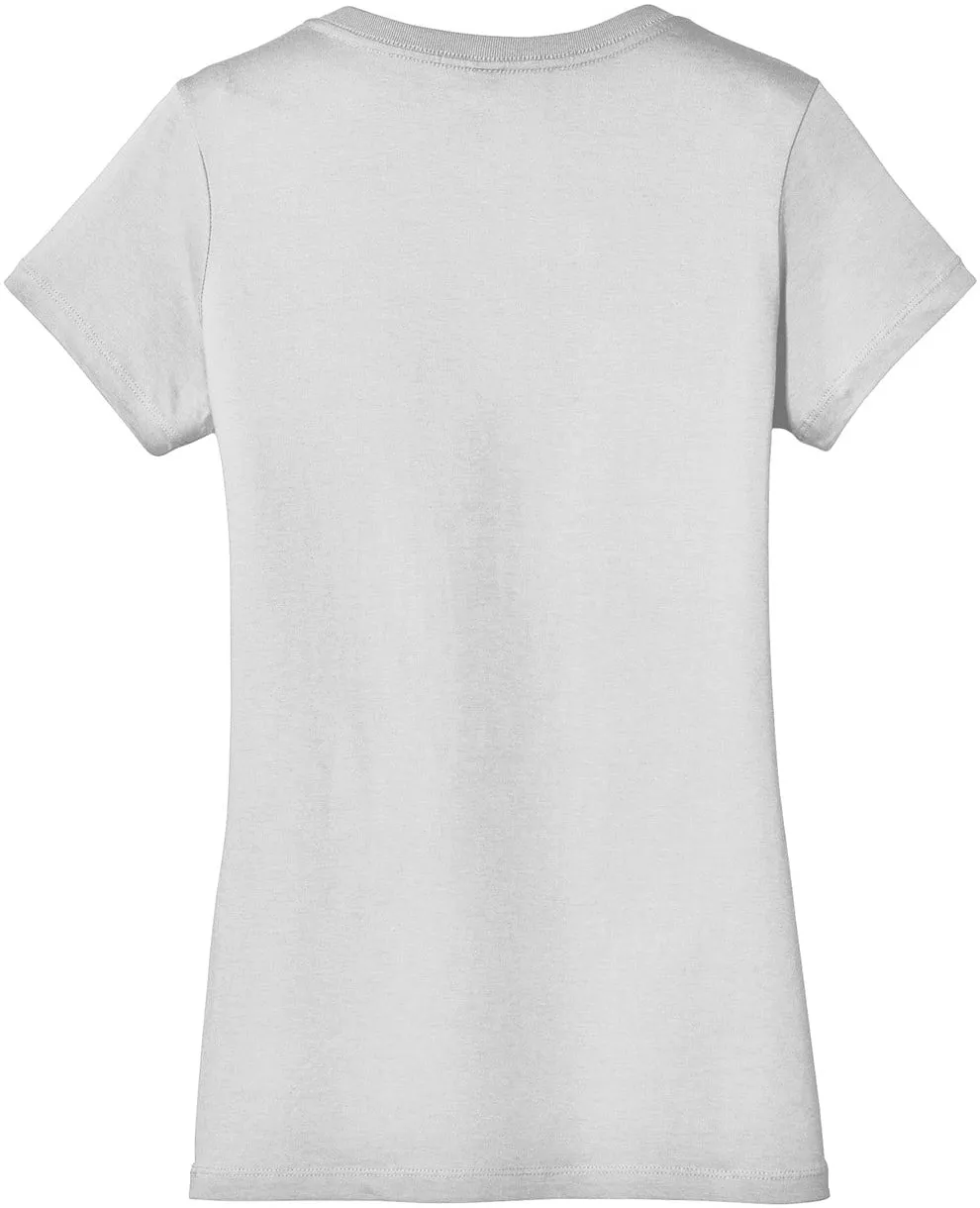 OUTLET-District Ladies Perfect Weight V-Neck Tee