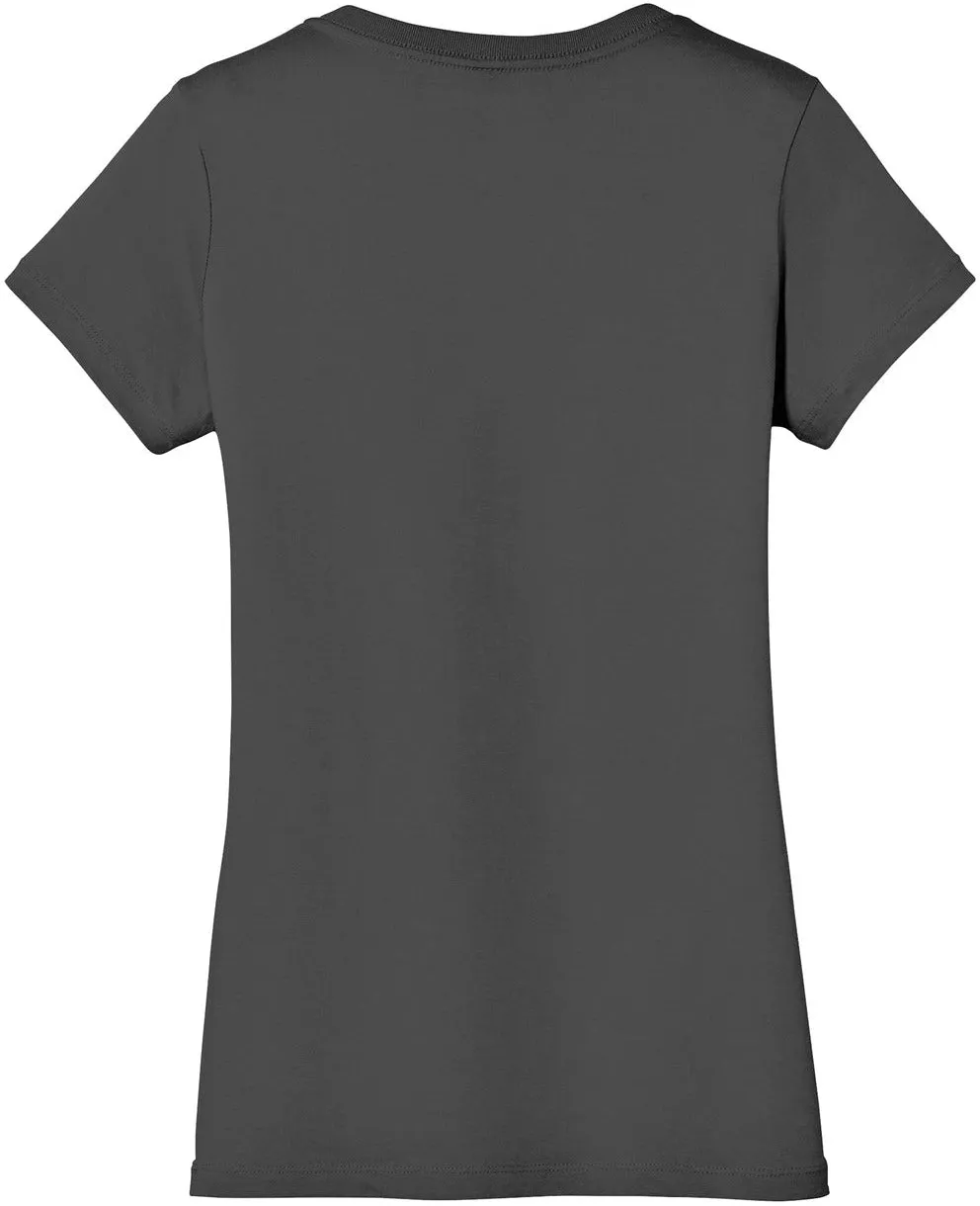 OUTLET-District Ladies Perfect Weight V-Neck Tee