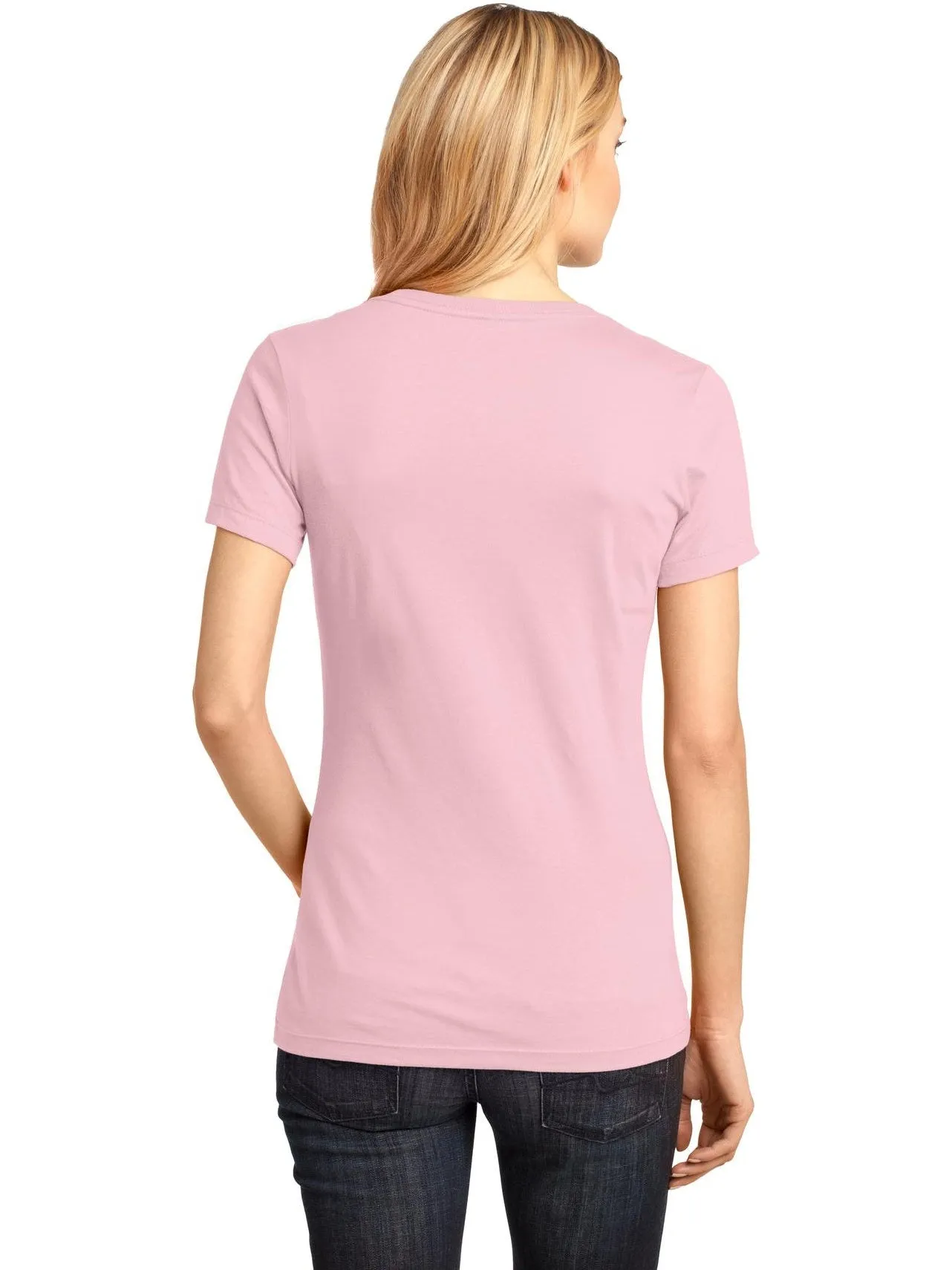 OUTLET-District Ladies Perfect Weight V-Neck Tee