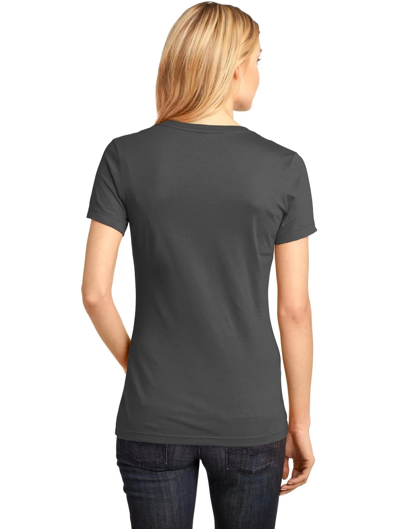 OUTLET-District Ladies Perfect Weight V-Neck Tee
