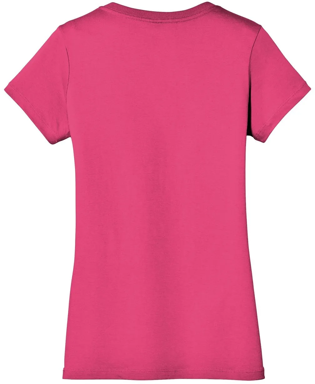 OUTLET-District Ladies Perfect Weight V-Neck Tee