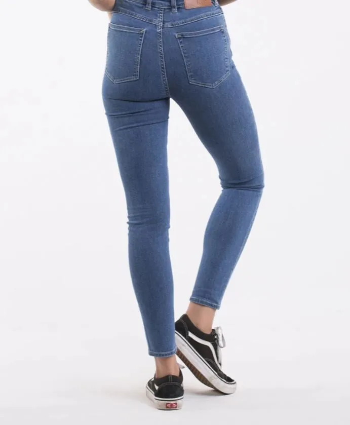 Silent Theory Vice High Skinny Jean Blue Bell