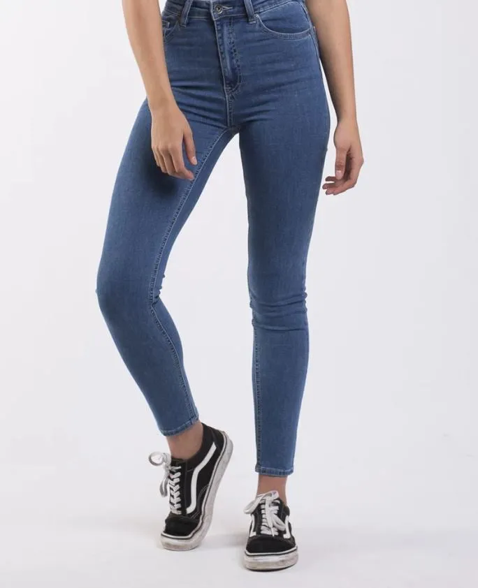 Silent Theory Vice High Skinny Jean Blue Bell