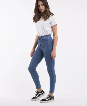 Silent Theory Vice High Skinny Jean Blue Bell