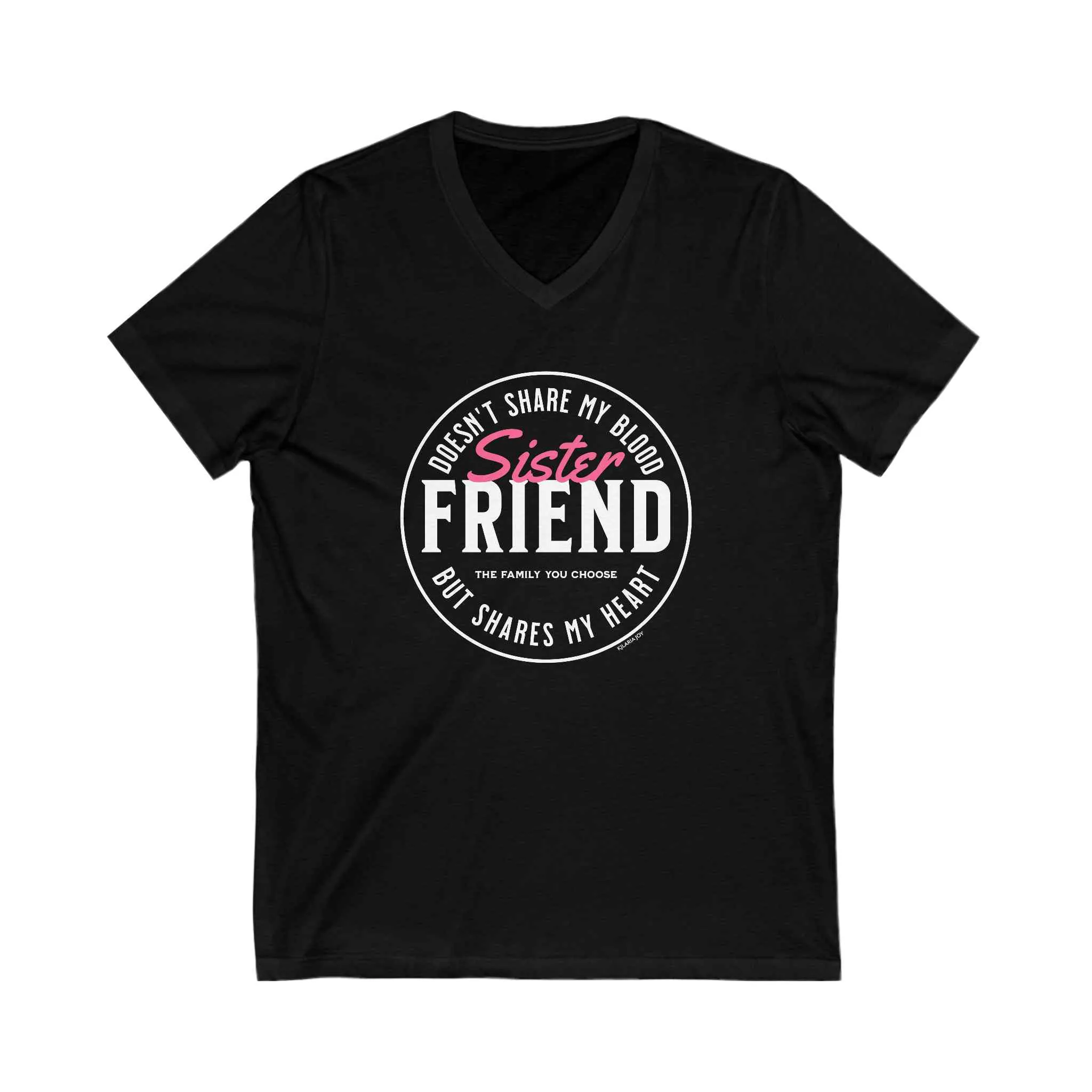 Sister Friend Shirt Women's Premium V-neck T-shirt