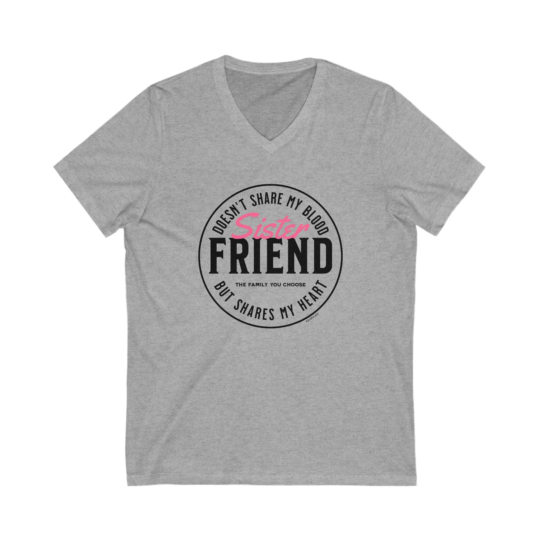 Sister Friend Shirt Women's Premium V-neck T-shirt
