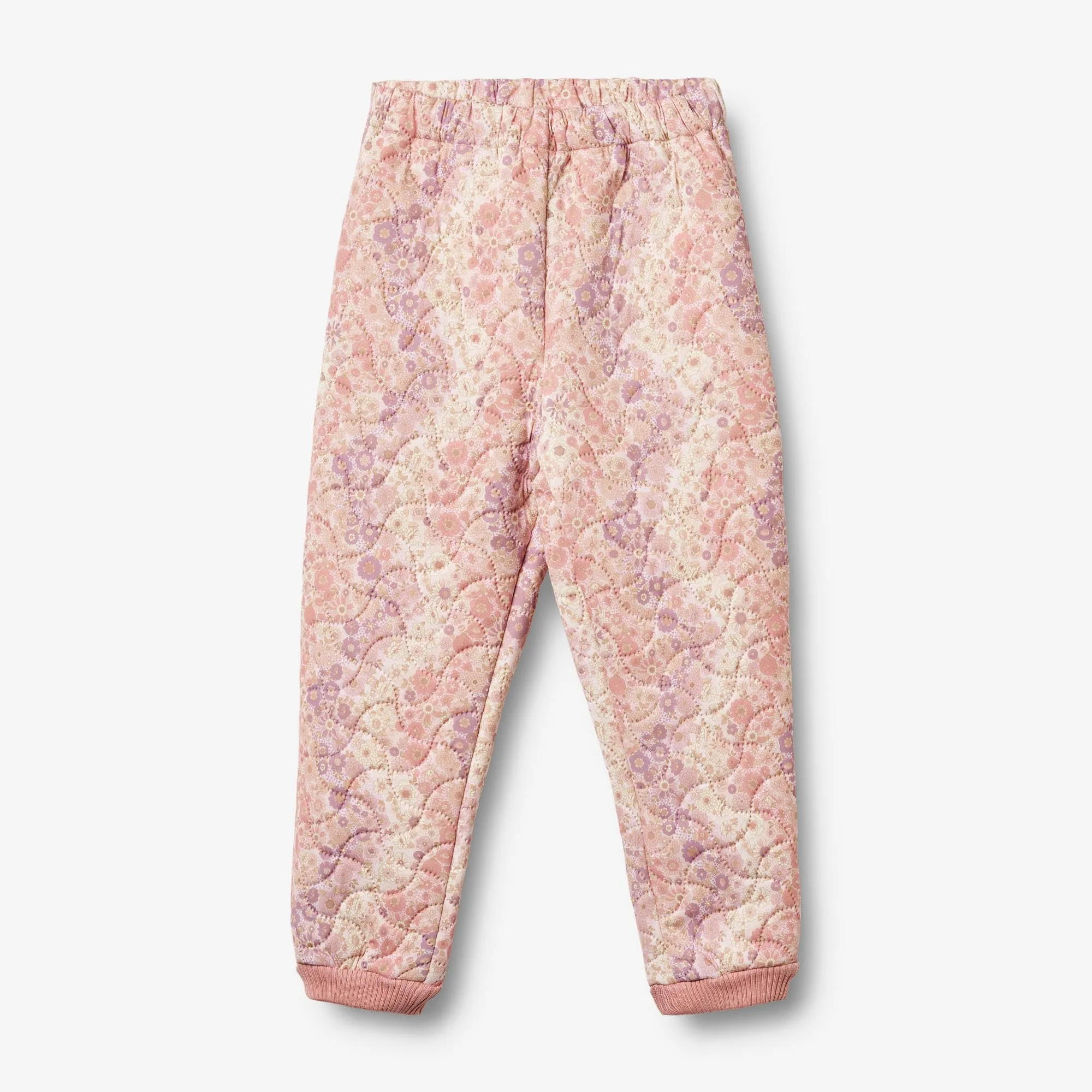 Thermo Pants Alex - lilac flower rainbow