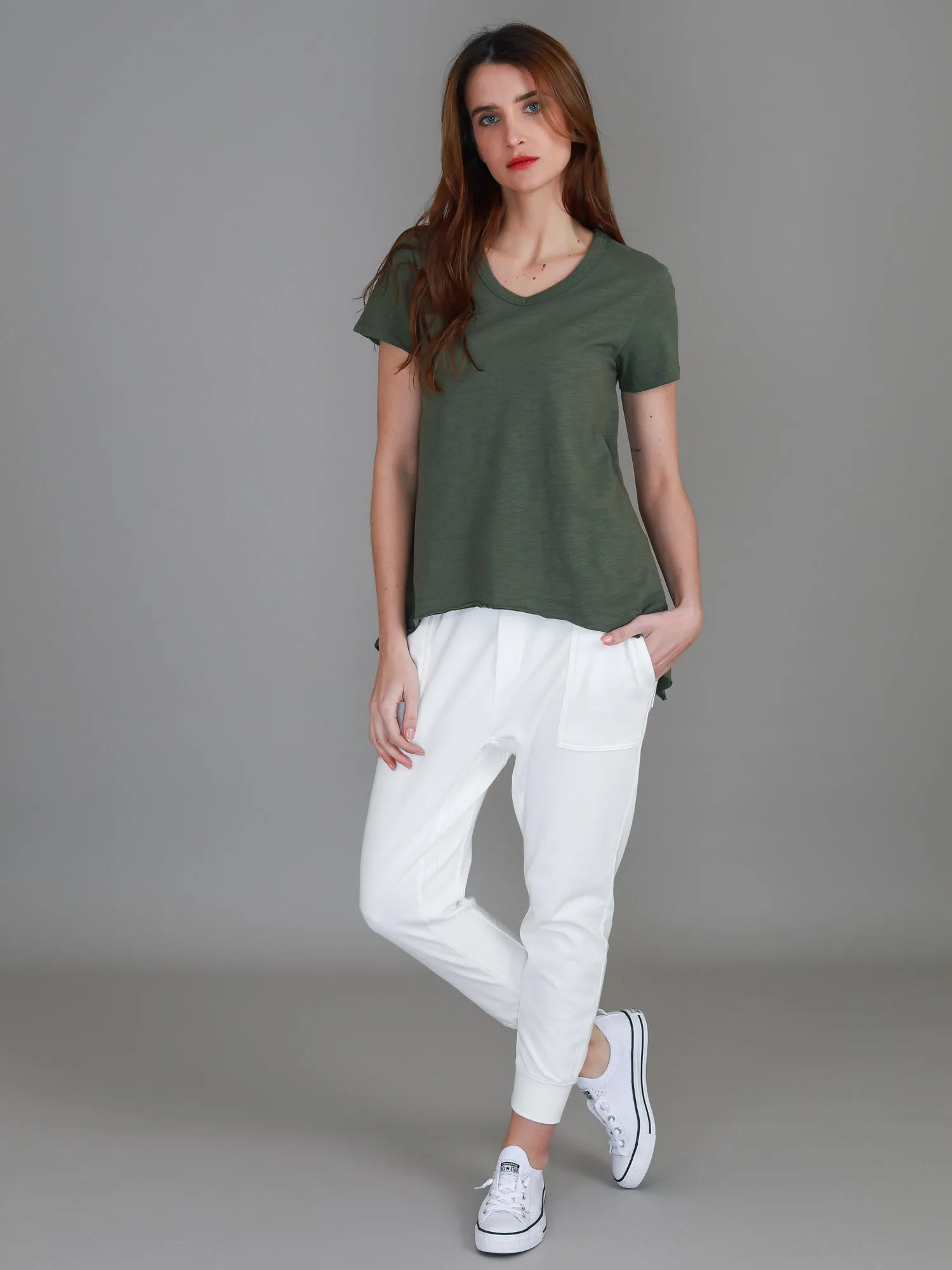 Thornton V Neck T Shirt