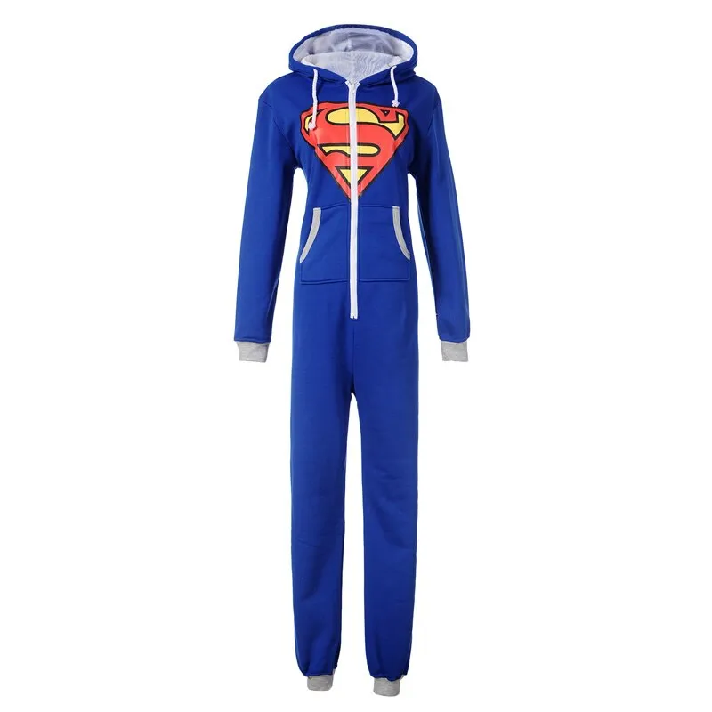 Unisex Adult Bat Onesies Warm Print Pajamas Plus Size XXL Sleepsuit Sleepwear Party Best Gift