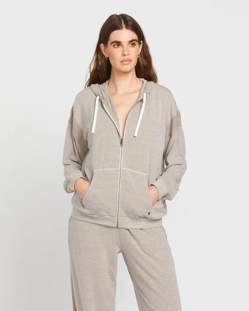 Volcom Lived In Lounge Frenchie Zip Hoodie
