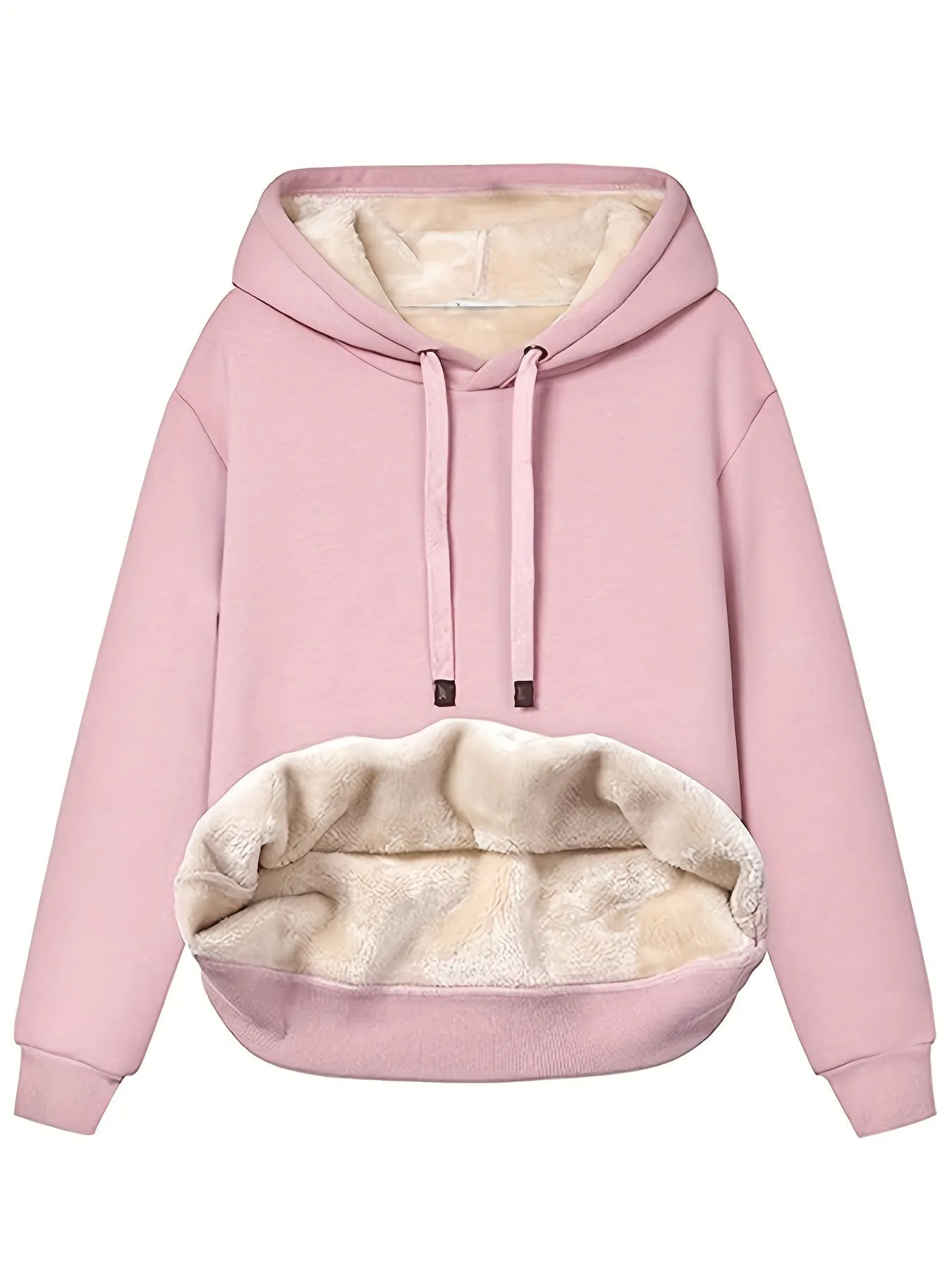 Warm Fleece Pullover Hoodie for Women | Perfect for Casual Days