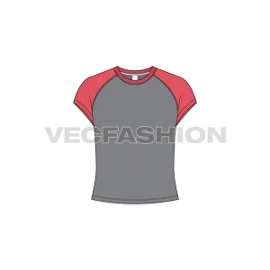 Women's Cap Sleeved Short Body Tee