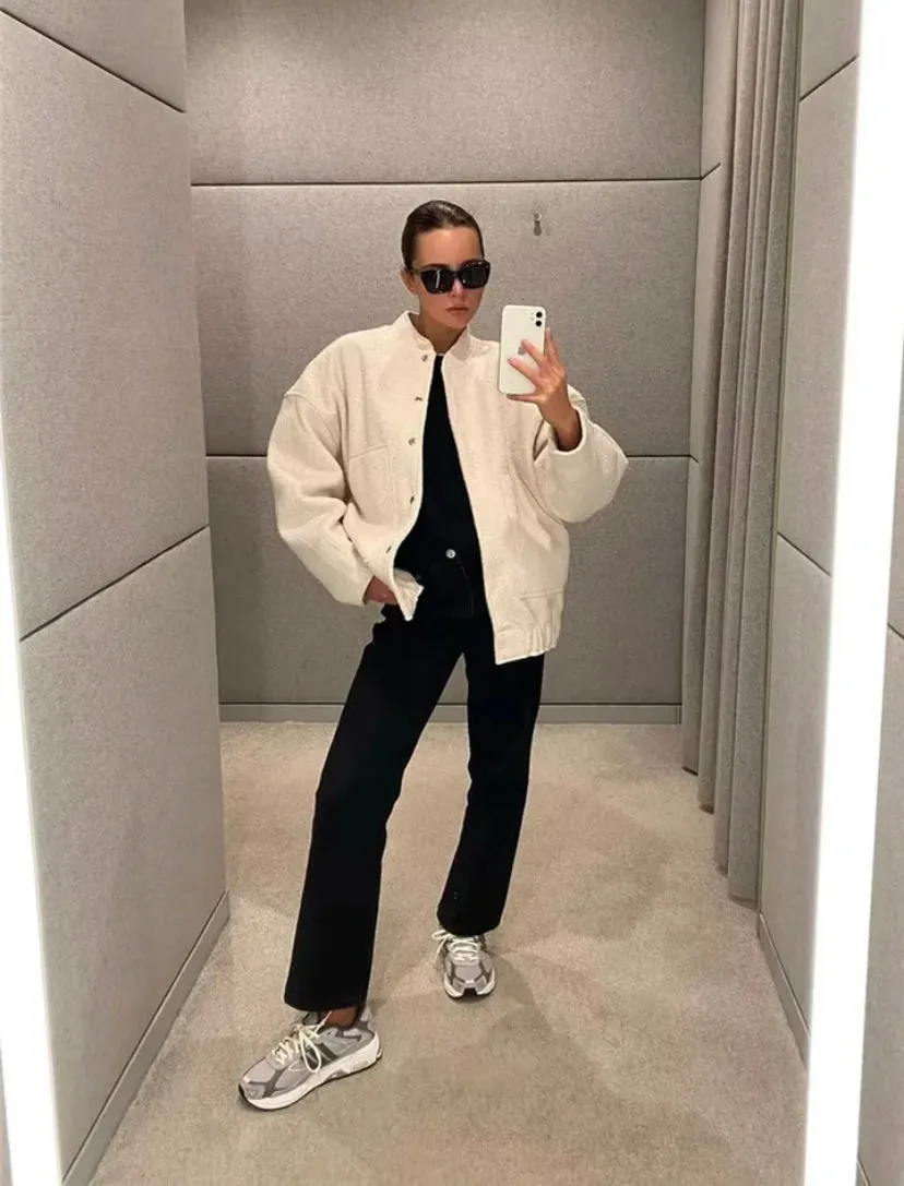 Wooly Bomber Jacket
